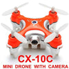 Cheerson CX-10C Mini Drone With 0.3MP Camera 2.4G 4CH Remote Control